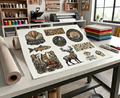 Sublimation Gang Sheet  13'' x 19''  (Super B)